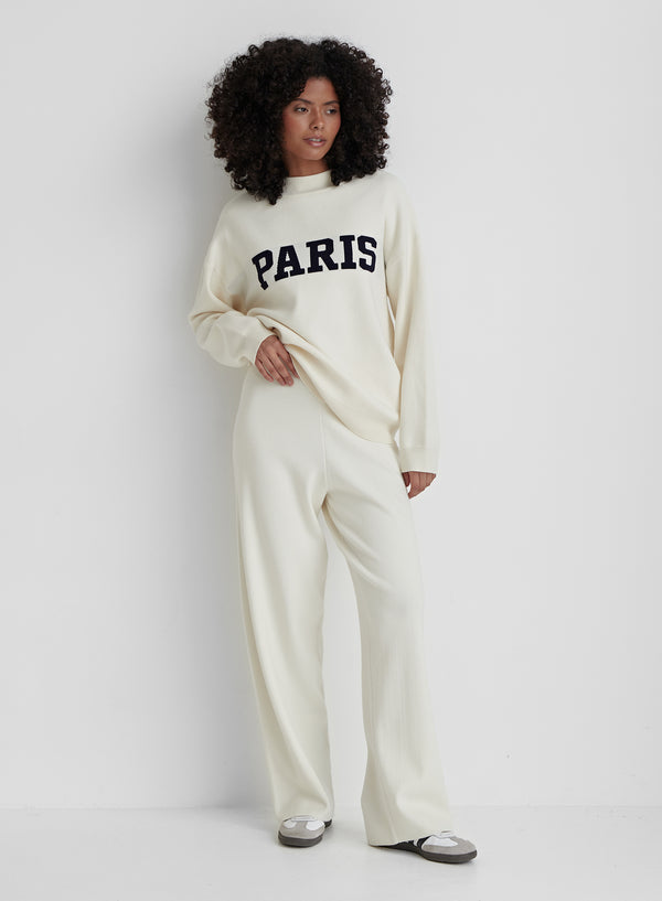 CHLOÉ Wool and cashmere-blend wide-leg pants | NET-A-PORTER