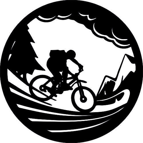 bike mountain DXF of PLASMA ROUTER LASER Cut -CNC Vector ...