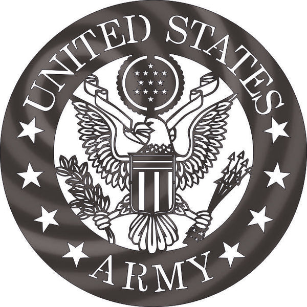 USA ARMY LOGO DXF of PLASMA ROUTER LASER Cut -CNC Vector DXF-CDR-AI ...