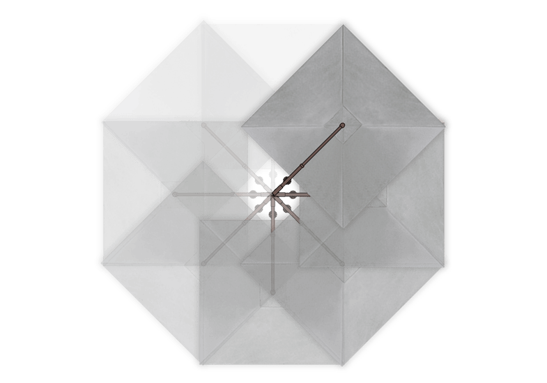 Cantilever Umbrella Rotation