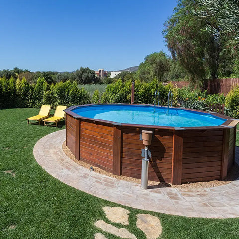 above ground pool