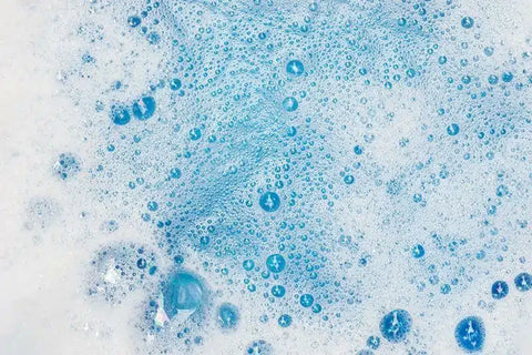 foam in hot tub