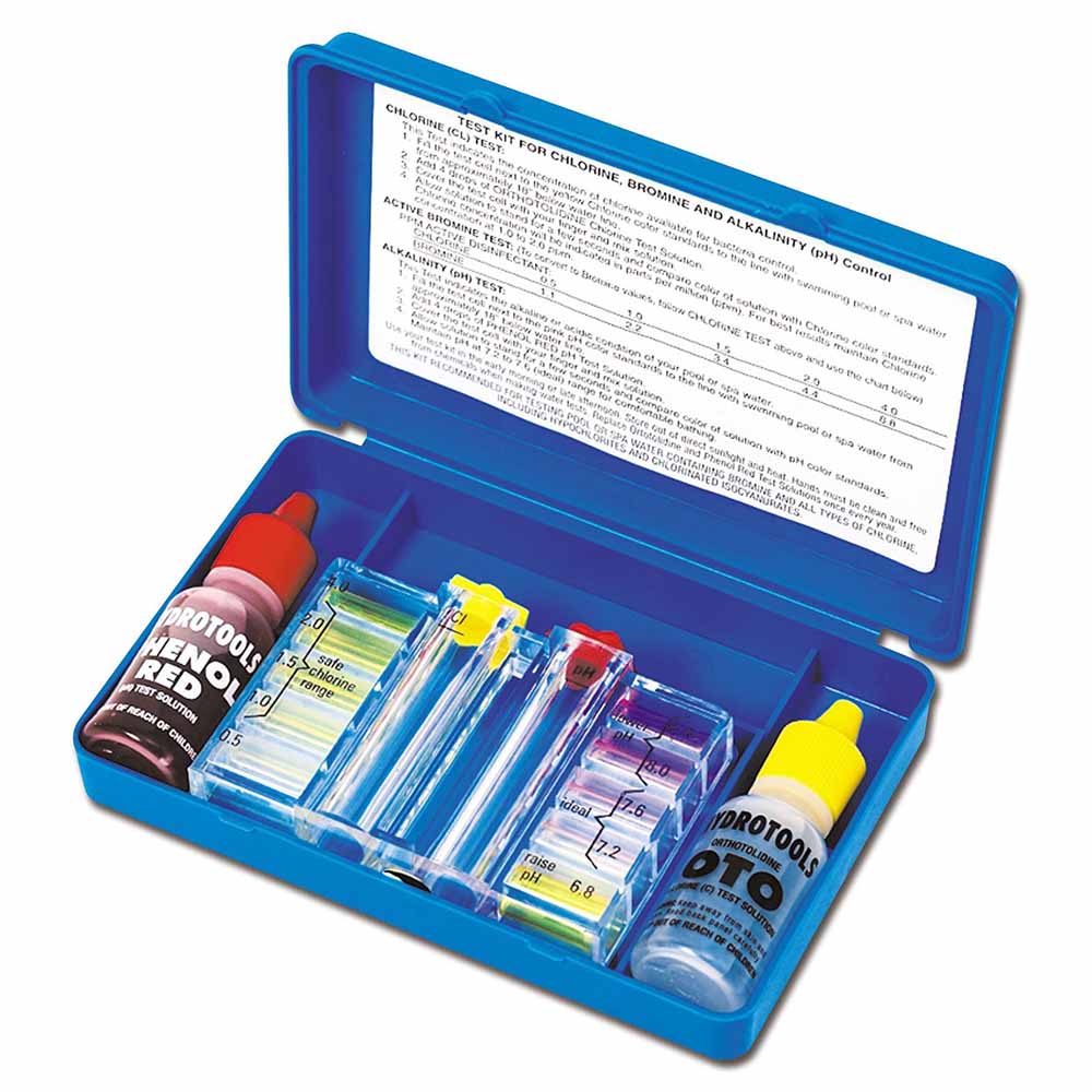 Hydrotools Deluxe Two-Way Water Test Kit by Swimline