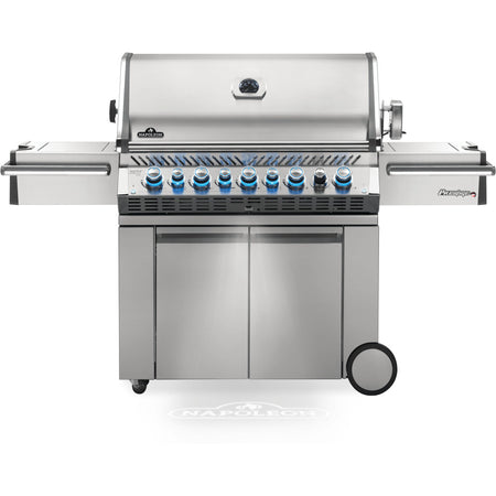 onderdelen Torrent strip Prestige PRO 665 Stainless Steel Propane Gas Grill with Infrared Rear and S