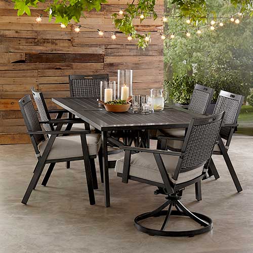 agio outdoor dining set