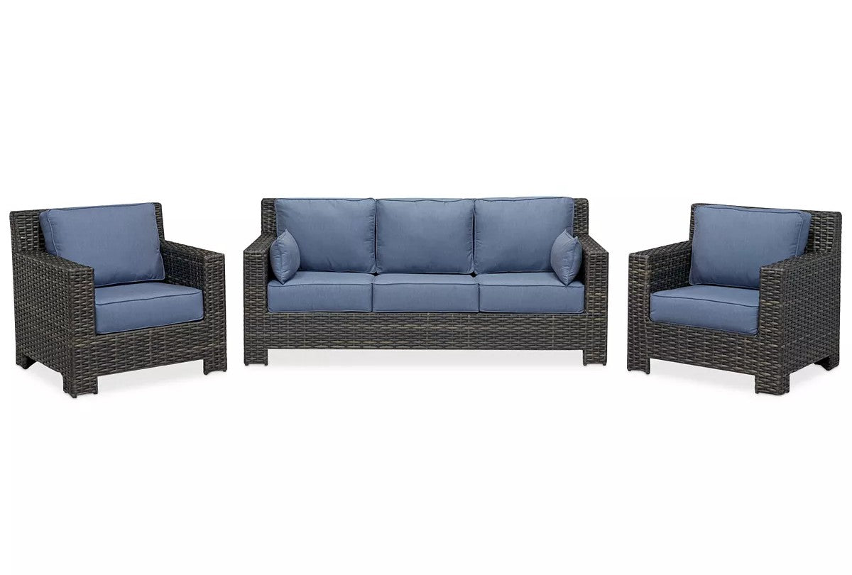 Catalina 6 Piece Wicker Sofa Set