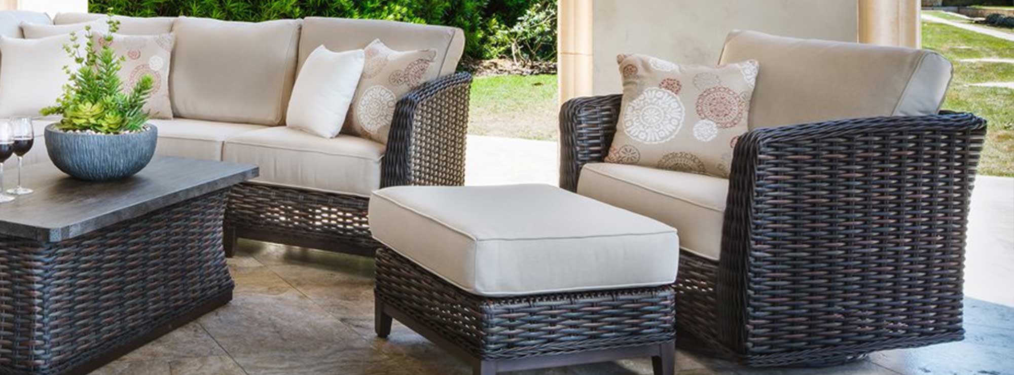 Catalina woven outdoor furniture collection 
