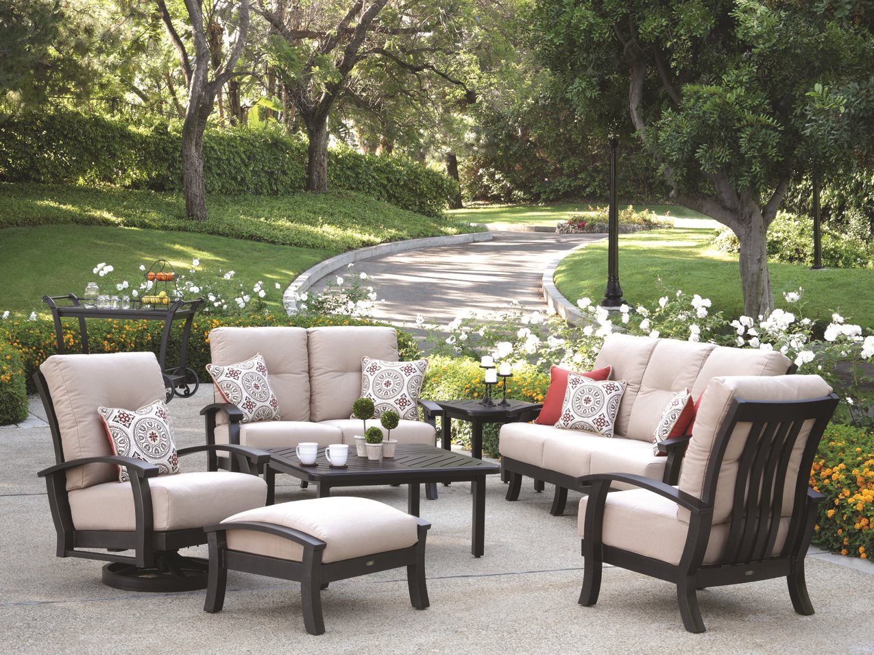 Georgetown outdoor sofa set