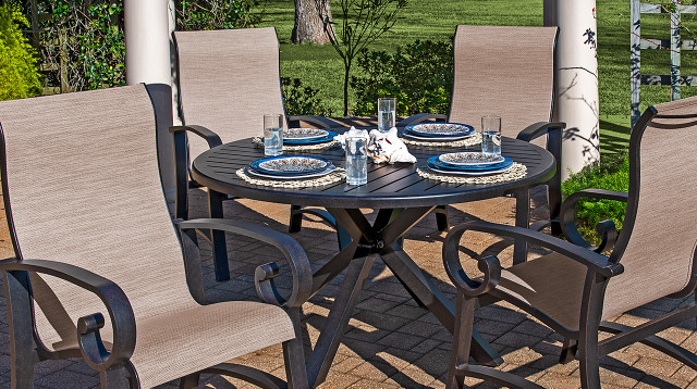 solstice 52 inch dining set