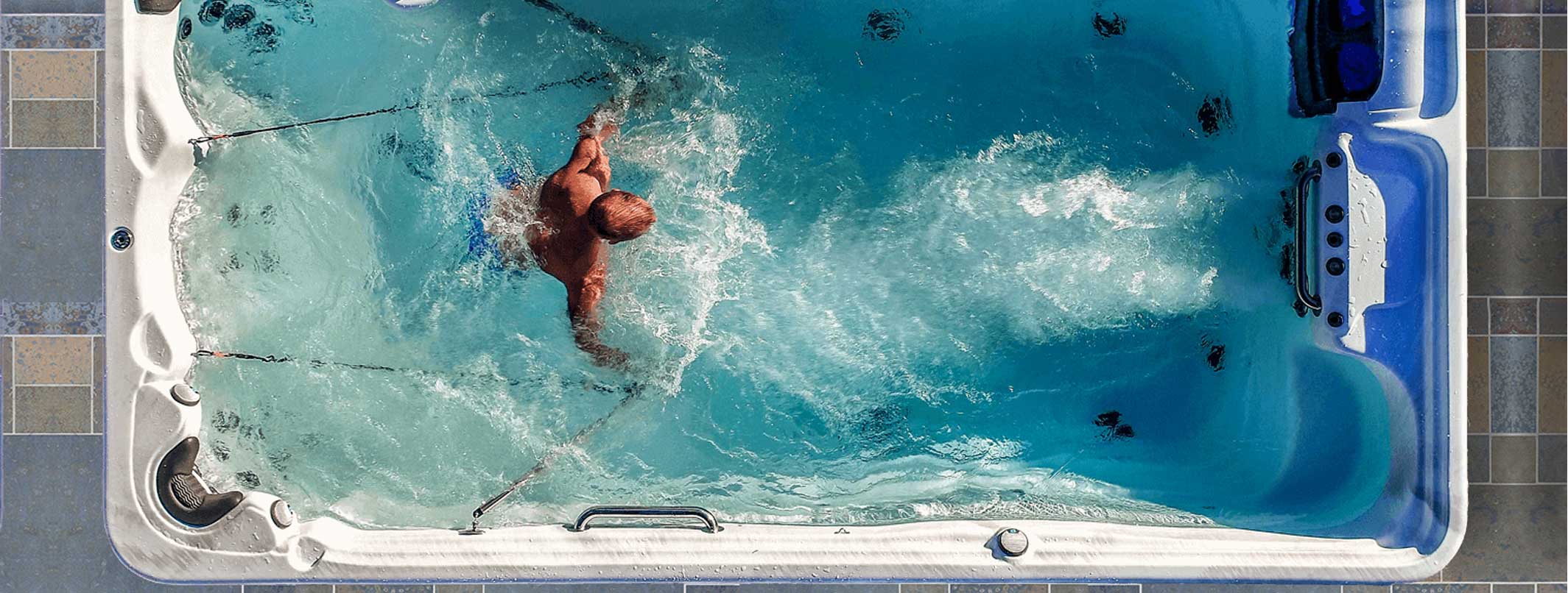 TidalFit EP15 Exercise Swim Spa & Hot Tub by Artesian Spas