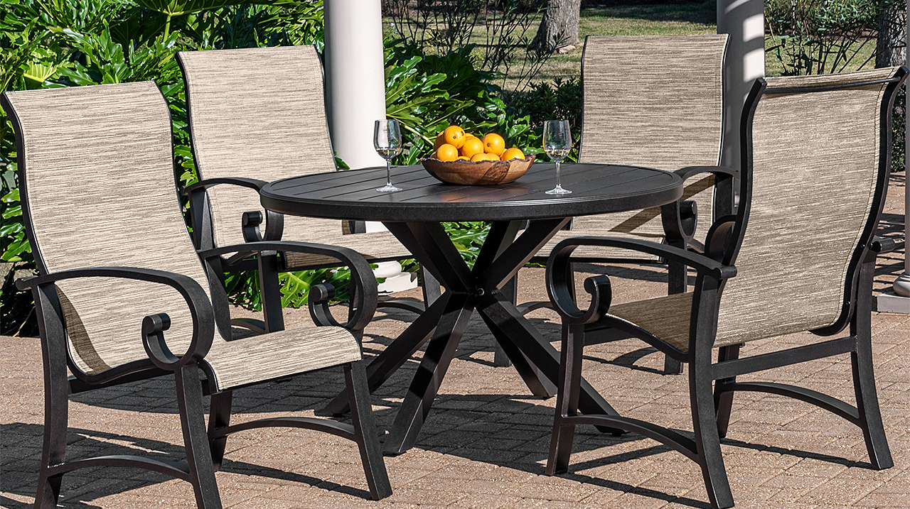 solstice 52 inch dining set