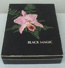 Vintage Black Magic chocolates box