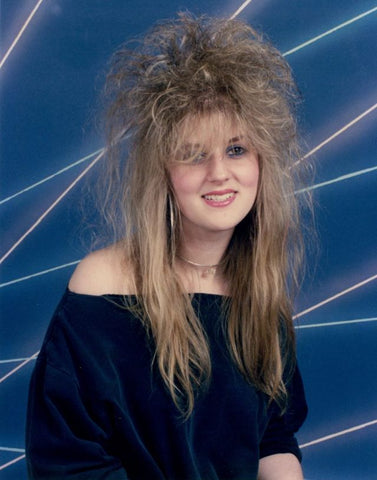Vintage Photos of Big Hair in the 1980s, Hair blog