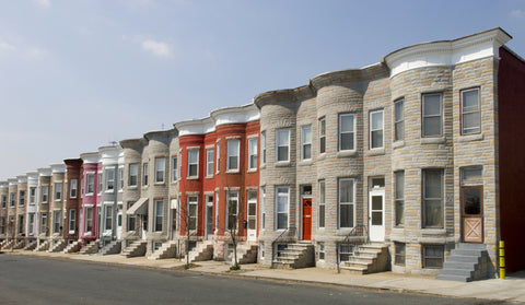 East Coast rowhouses