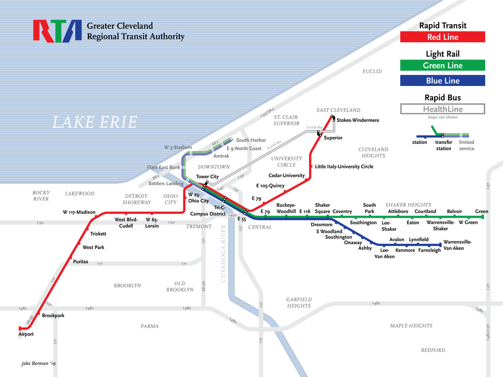 rta trip planner cleveland