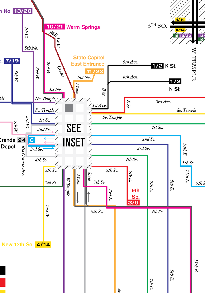 salt lake city trax map