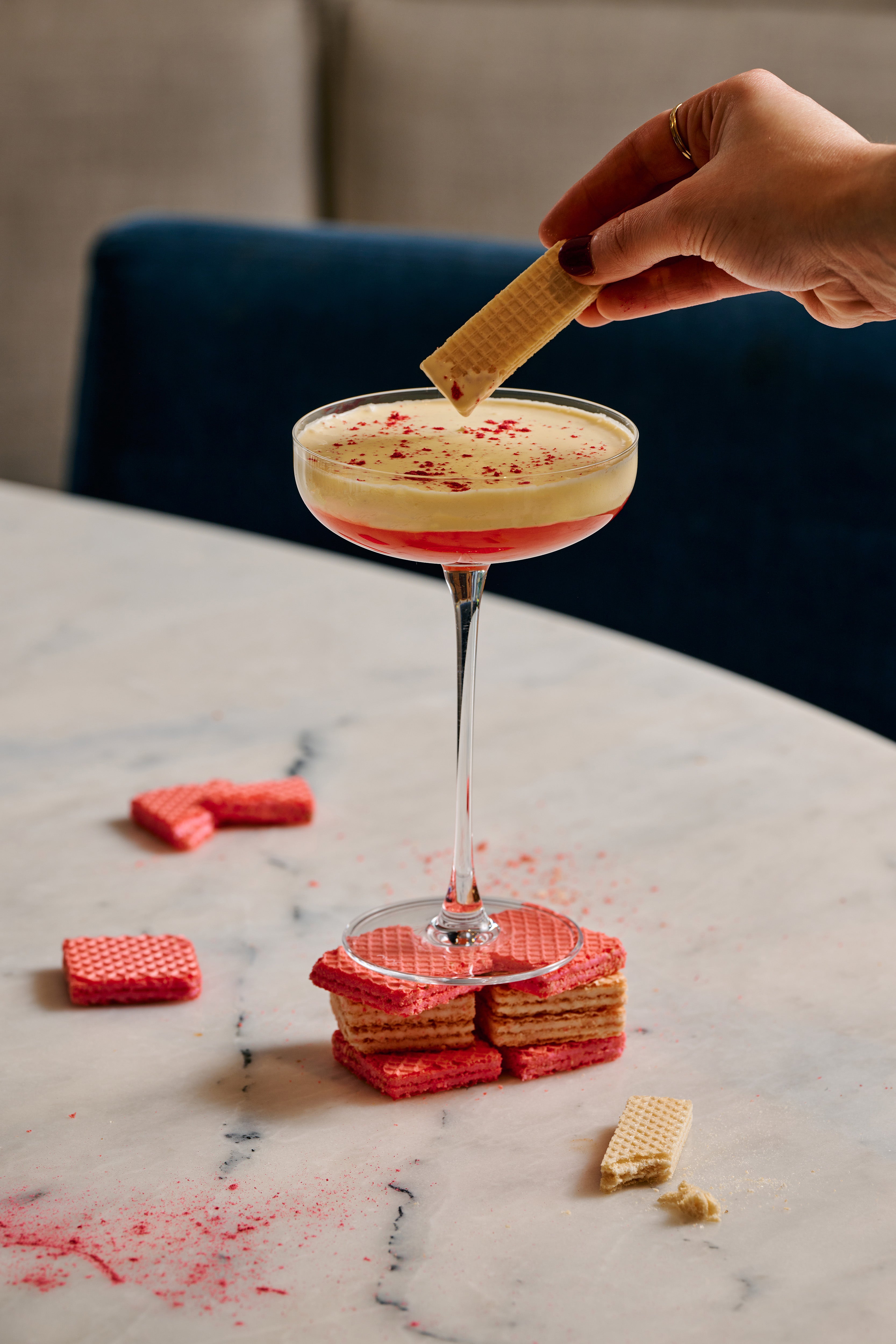 Starward Strawberry Shortcake Cocktail