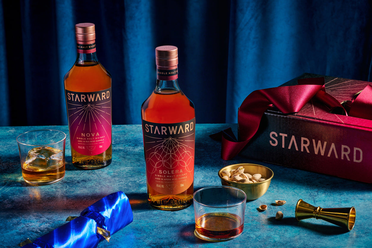 The best selling single malt whisky from Starward Nova and Solera