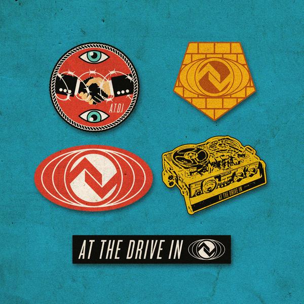 LOGOS VINYL STICKER PACK - At The Drive In product image