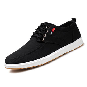 men's breathable canvas casual shoes