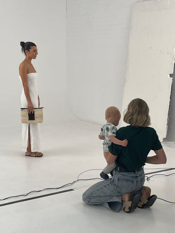 Studio Made Haley Renee fashion photographer Zena Minutiae of Style baby Ollie