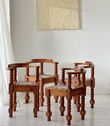 curated spaces design mid century vintage artisans unique furniture 
