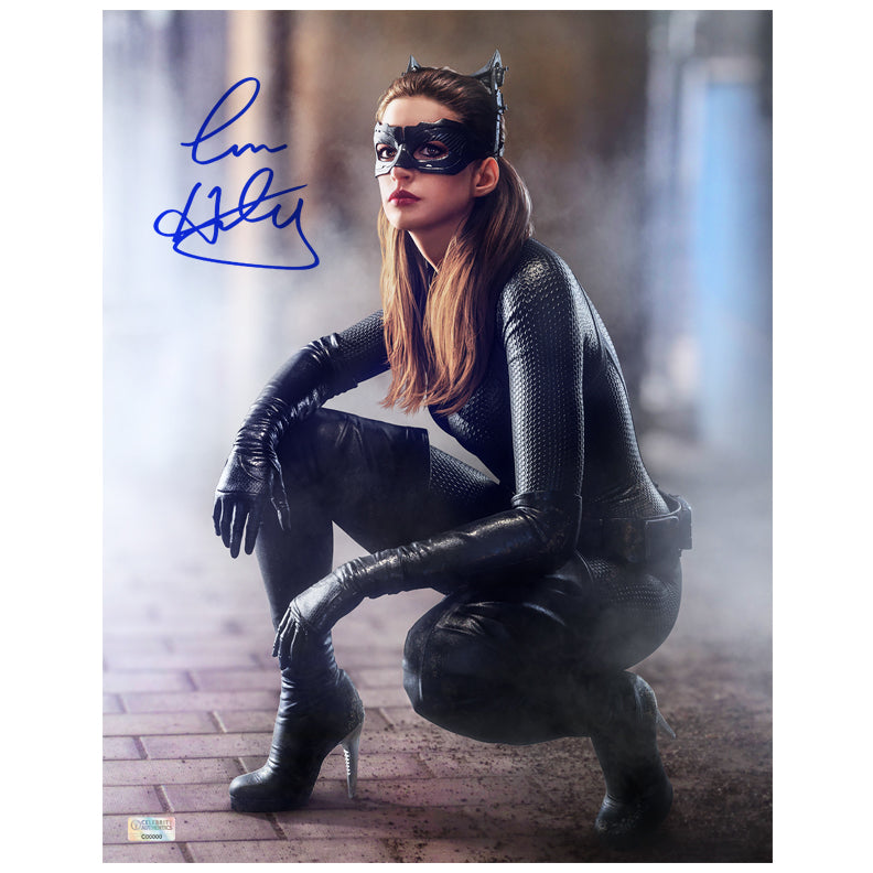 Anne Hathaway Autographed 2012 The Dark Knight Rises Catwoman 11x14 Ph –  Celebrity Authentics