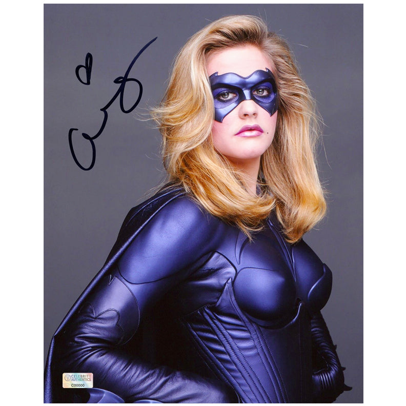 Alicia Silverstone Autographed 1997 Batman & Robin 8x10 Batgirl Studio –  Celebrity Authentics