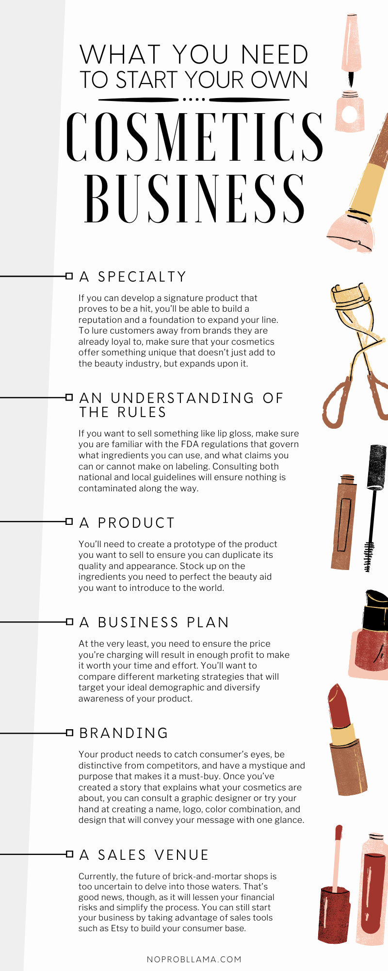 What You Need To Start Your Own Cosmetics Business