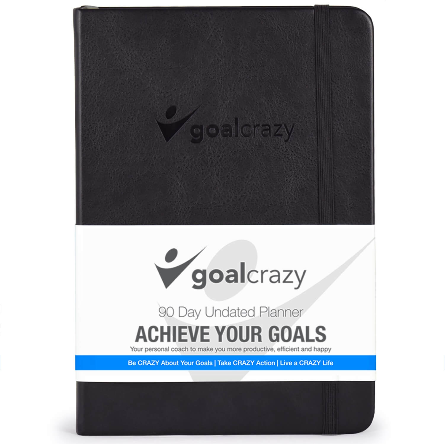 Goal Crazy 90 Day Undated Planner & Journal