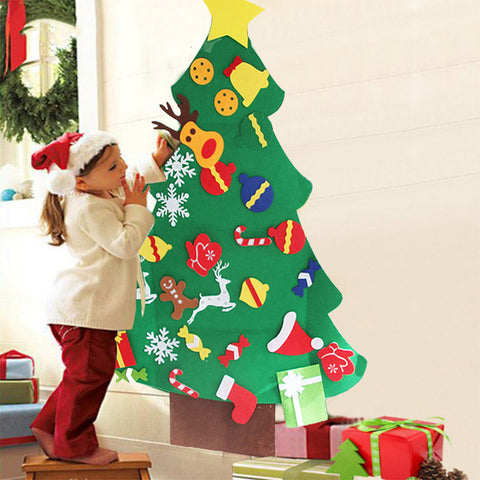 DIY Felt Christmas Tree for Kids