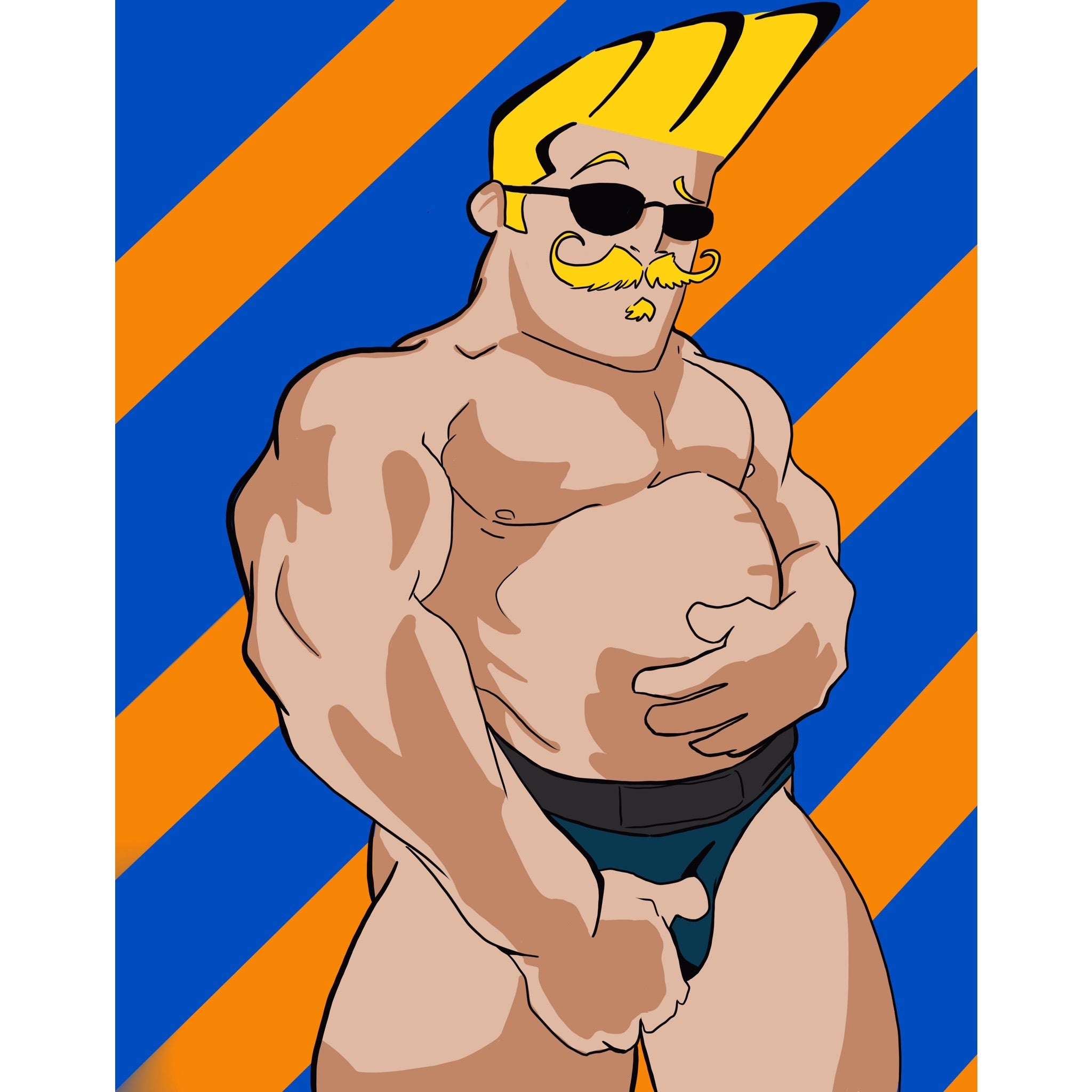 Man I’m Beefy Print