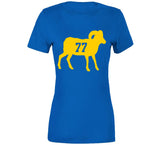 Andrew Whitworth 77 Bighorn La Football Fan T Shirt