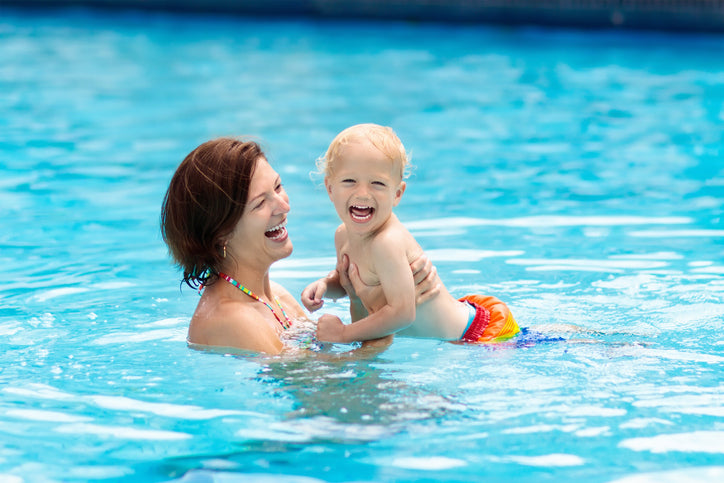 when can babies go into chlorine pools