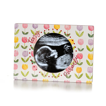 Gray Ultrasound Photo Album - My Baby's Heartbeat Bear