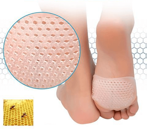 Palmilha de Silicone Ortopédica Fascite Plantar