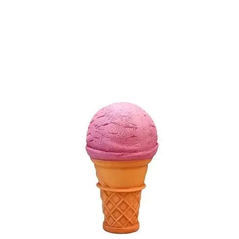 One Scoop Strawberry Ice Cream Over Sized Statue LM Treasures - A