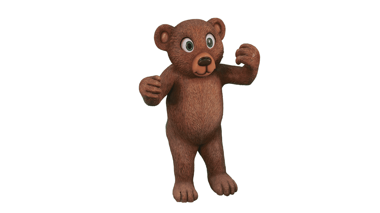 4.5 feet teddy bear