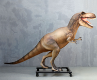 T Rex Dinosaur On Base Life Size Statue - LM Treasures 
