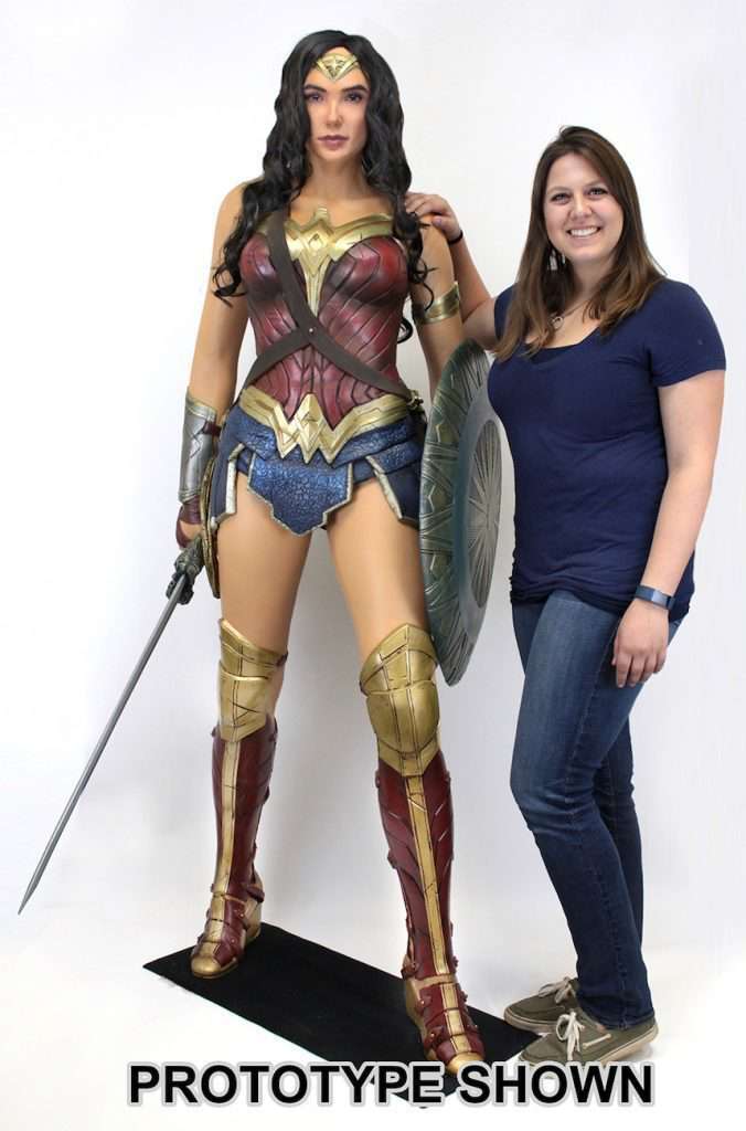 neca life size wonder woman