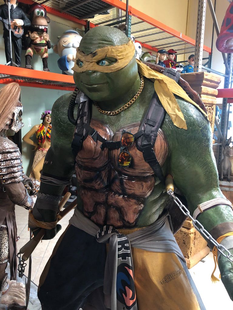 life size teenage mutant ninja turtles