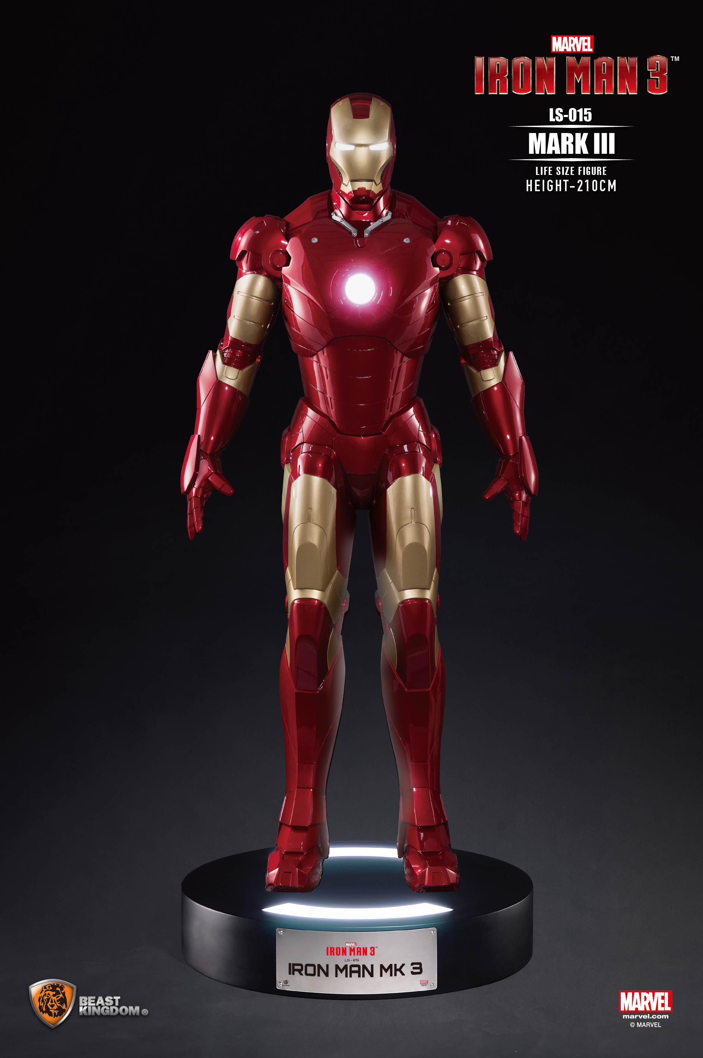 Iron Man Mark III Life Size Statue | LM 