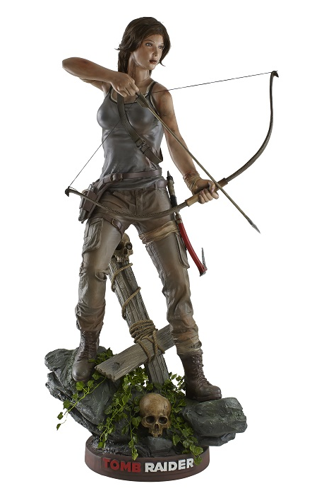 Tomb Raider Lara Croft 5 Life Size Statue Rare Lm Treasures