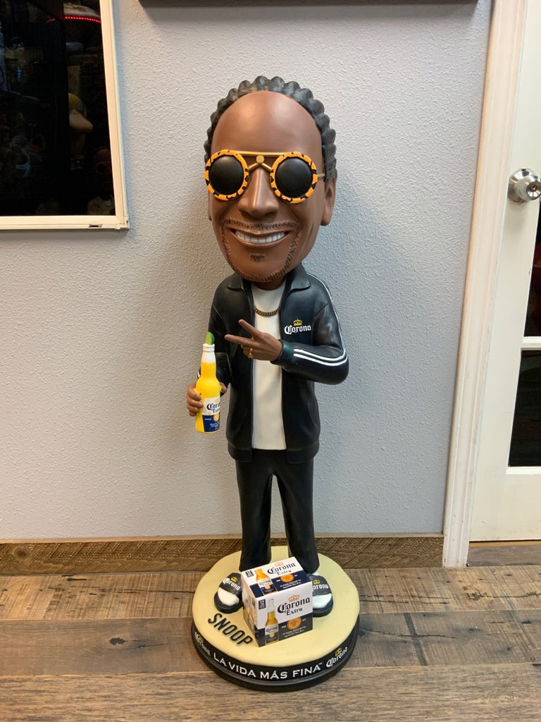 Snoop Dogg In Black Sweatsuit Corona Bobblehead Statue LM Treasures