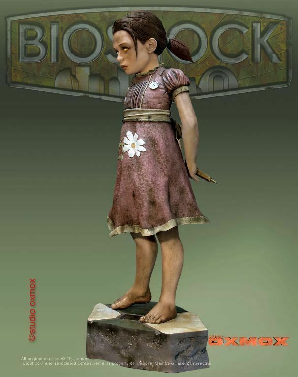 bioshock little sister statue