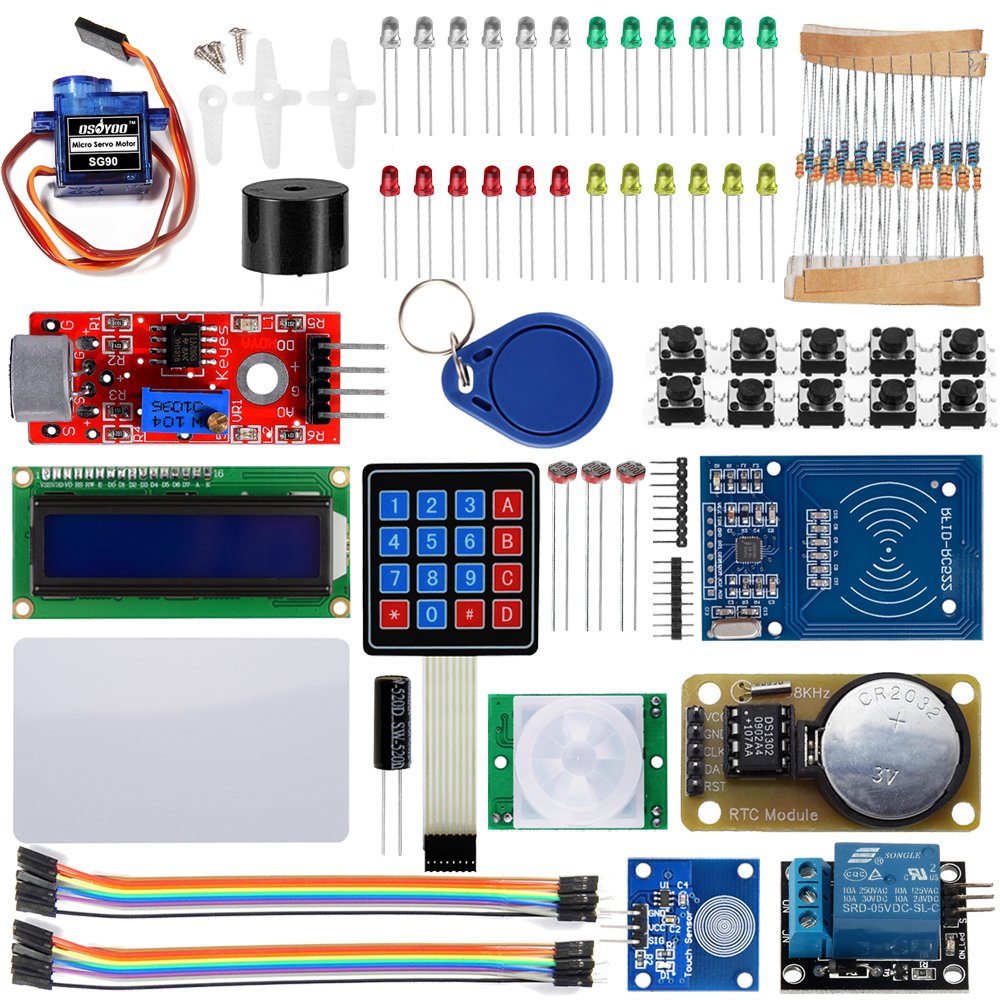 Osoyoo Rfid Security Master Starter Kit For Arduino Uno R3 Mega2560 Ba Osoyoostore 1280