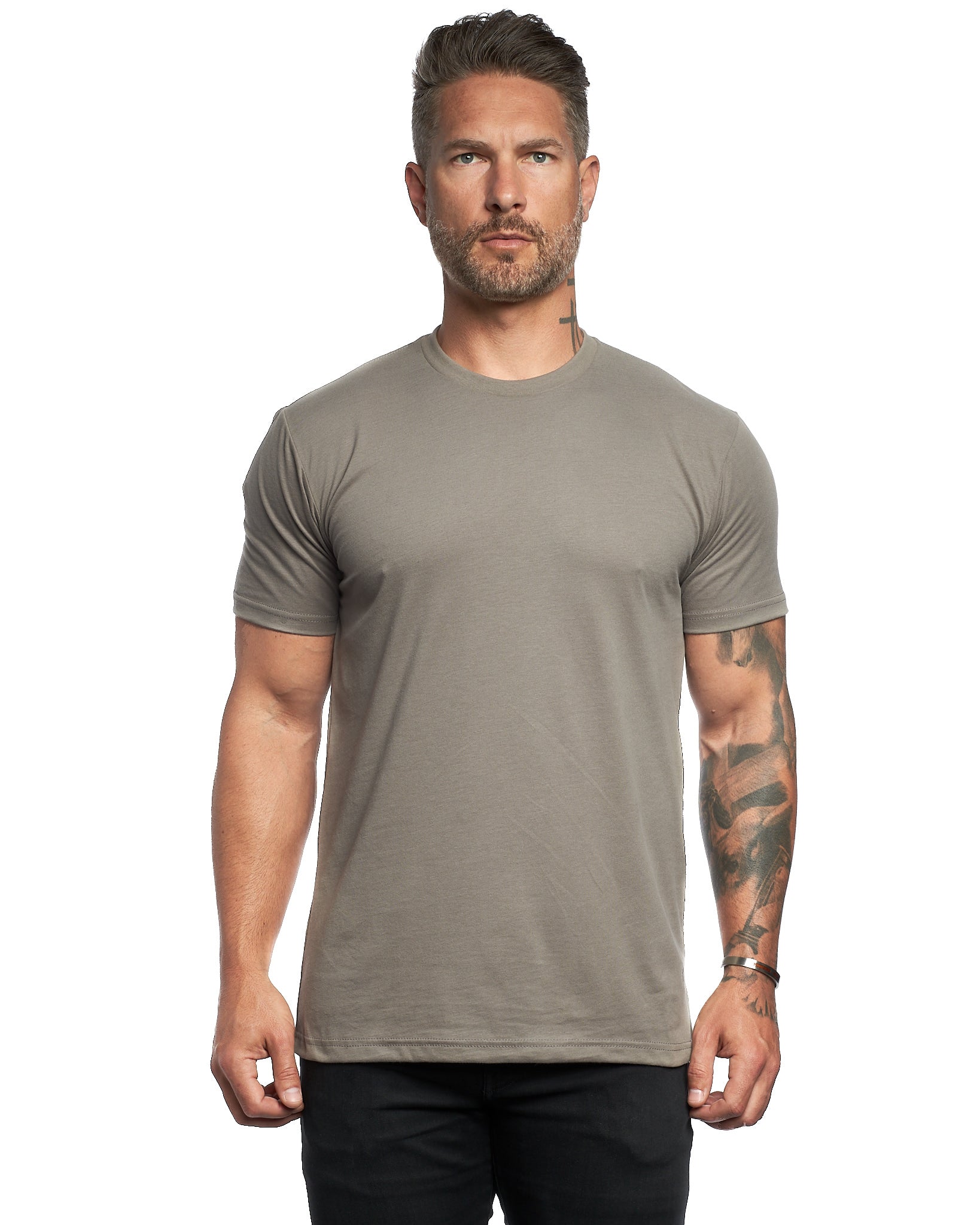 The Ultra Soft Fitted Crew Neck T-Shirt For Men – WESTON JON BOUCHÉR