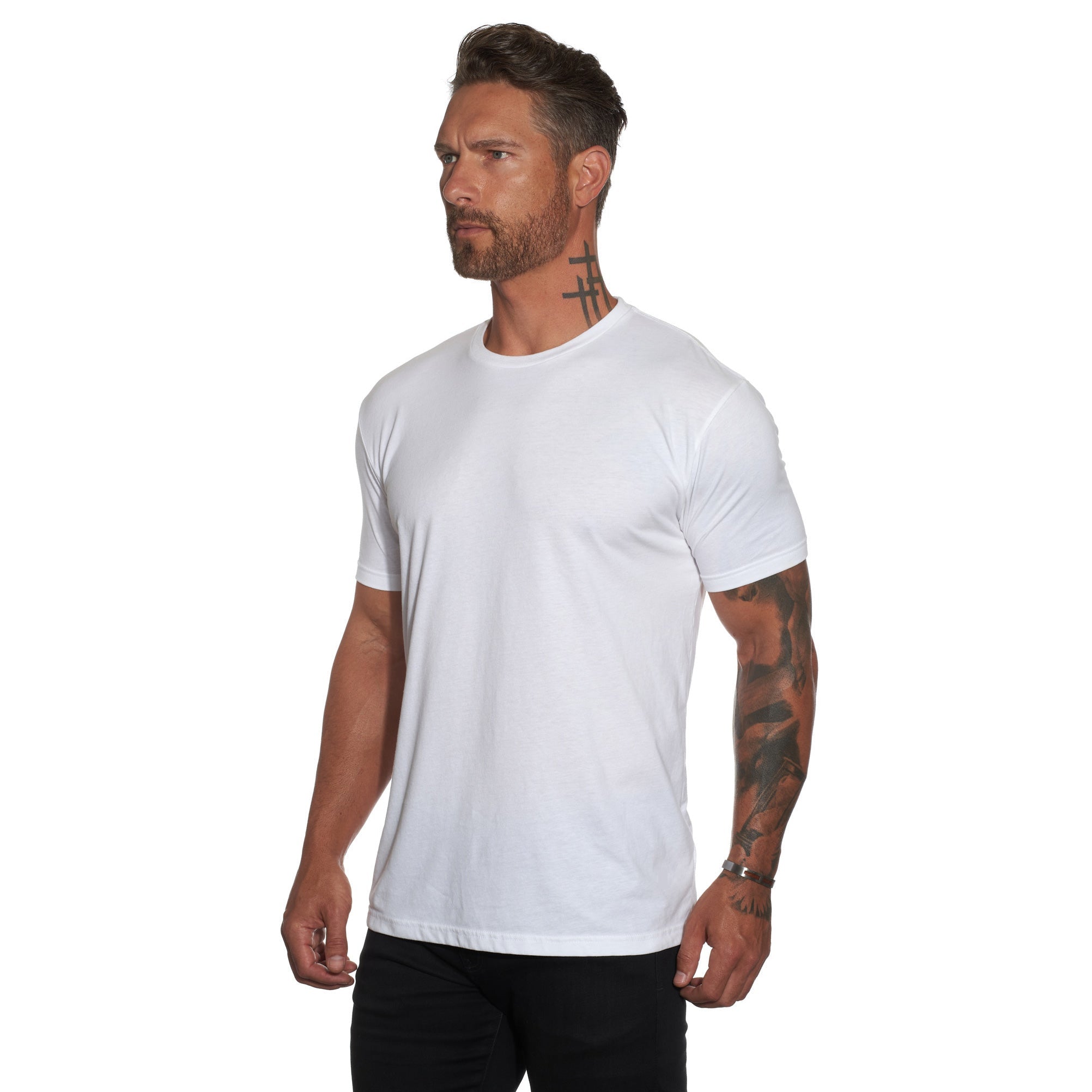 The Ultra Soft Fitted Crew Neck T-Shirt For Men – WESTON JON BOUCHÉR