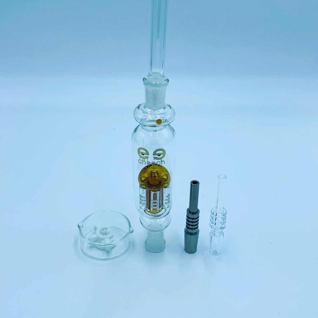 colored glass nectar collector