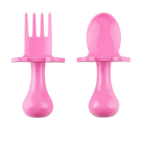 baby pink utensils